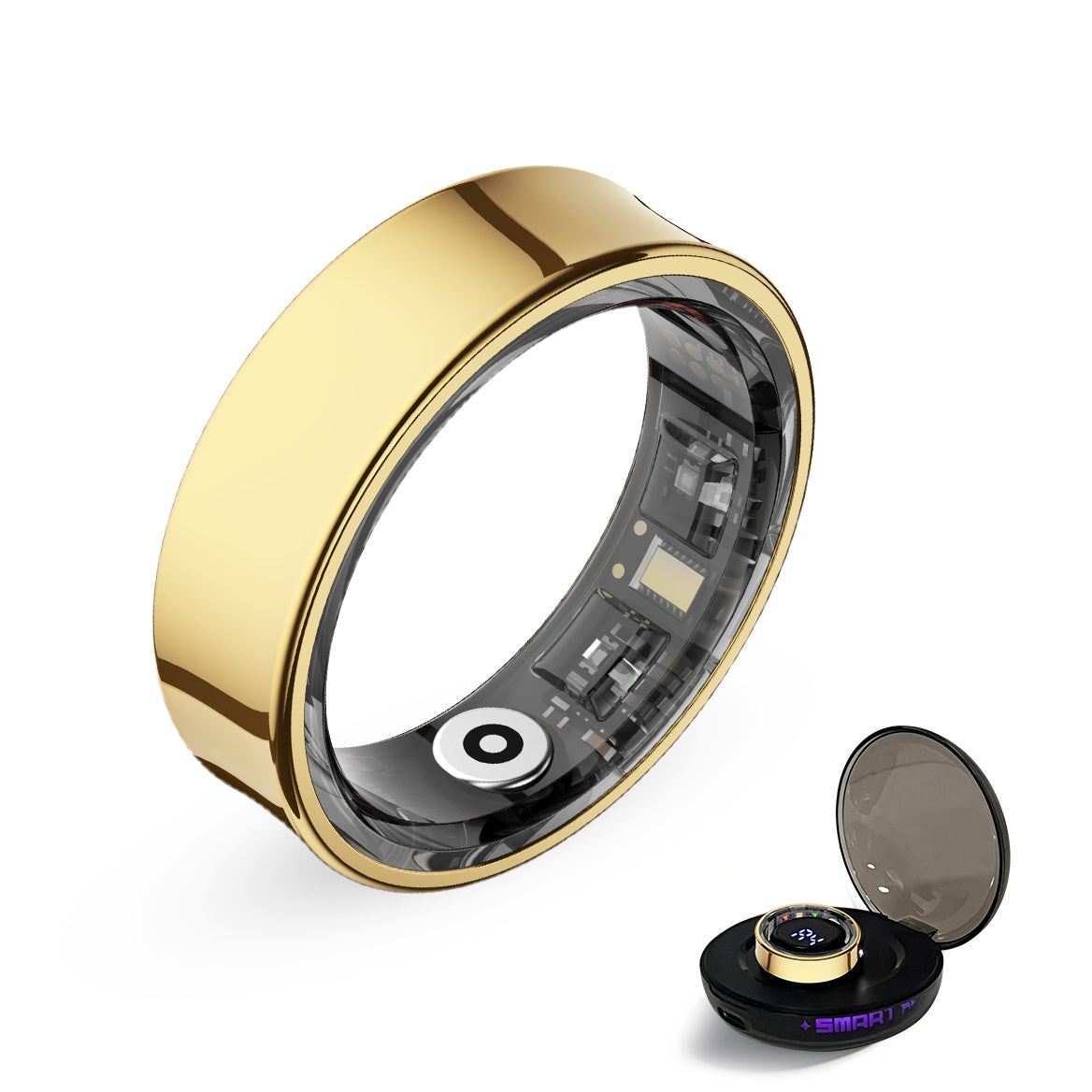 Temp Trace Titanium Ring