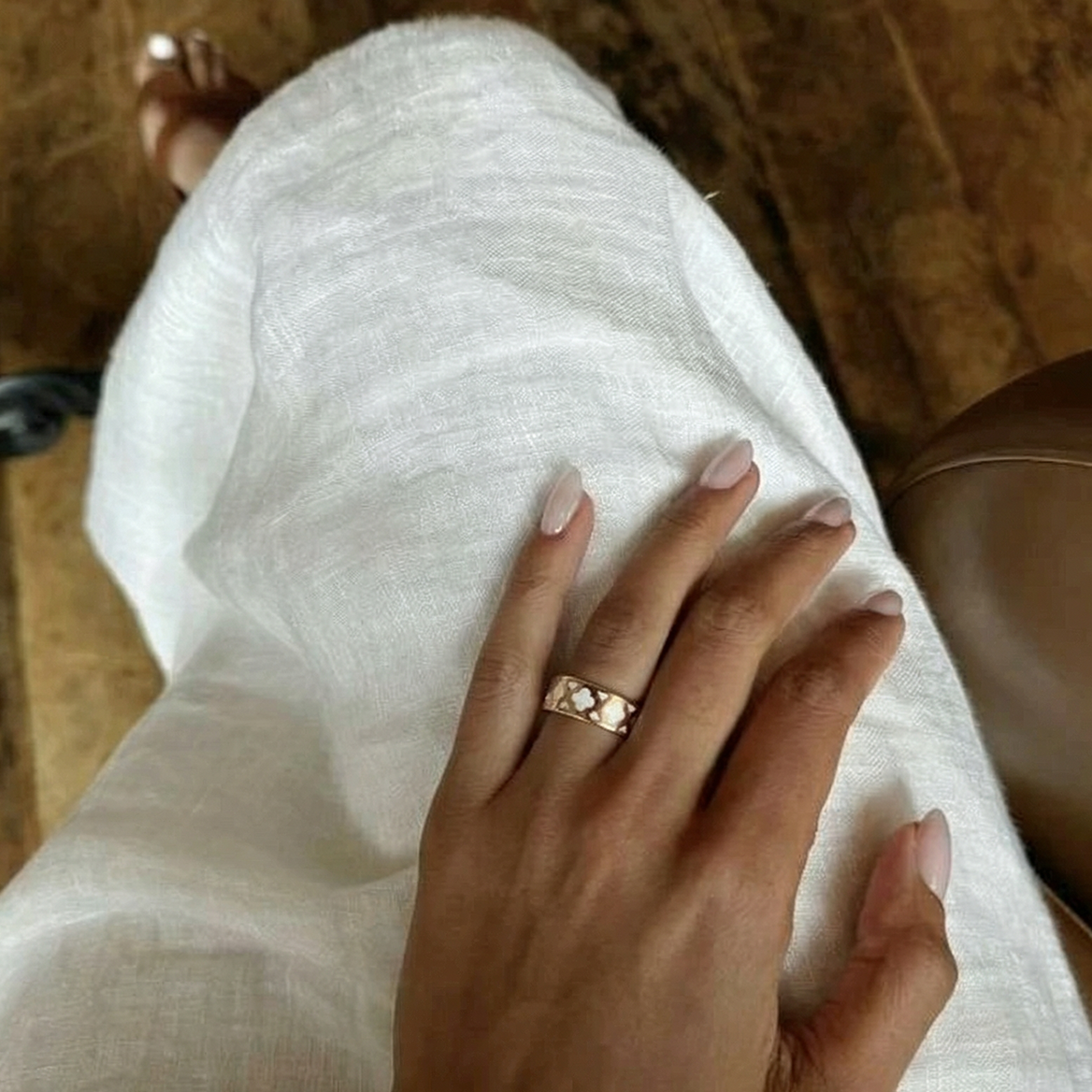 Enamel Artistry - Golden Cloud