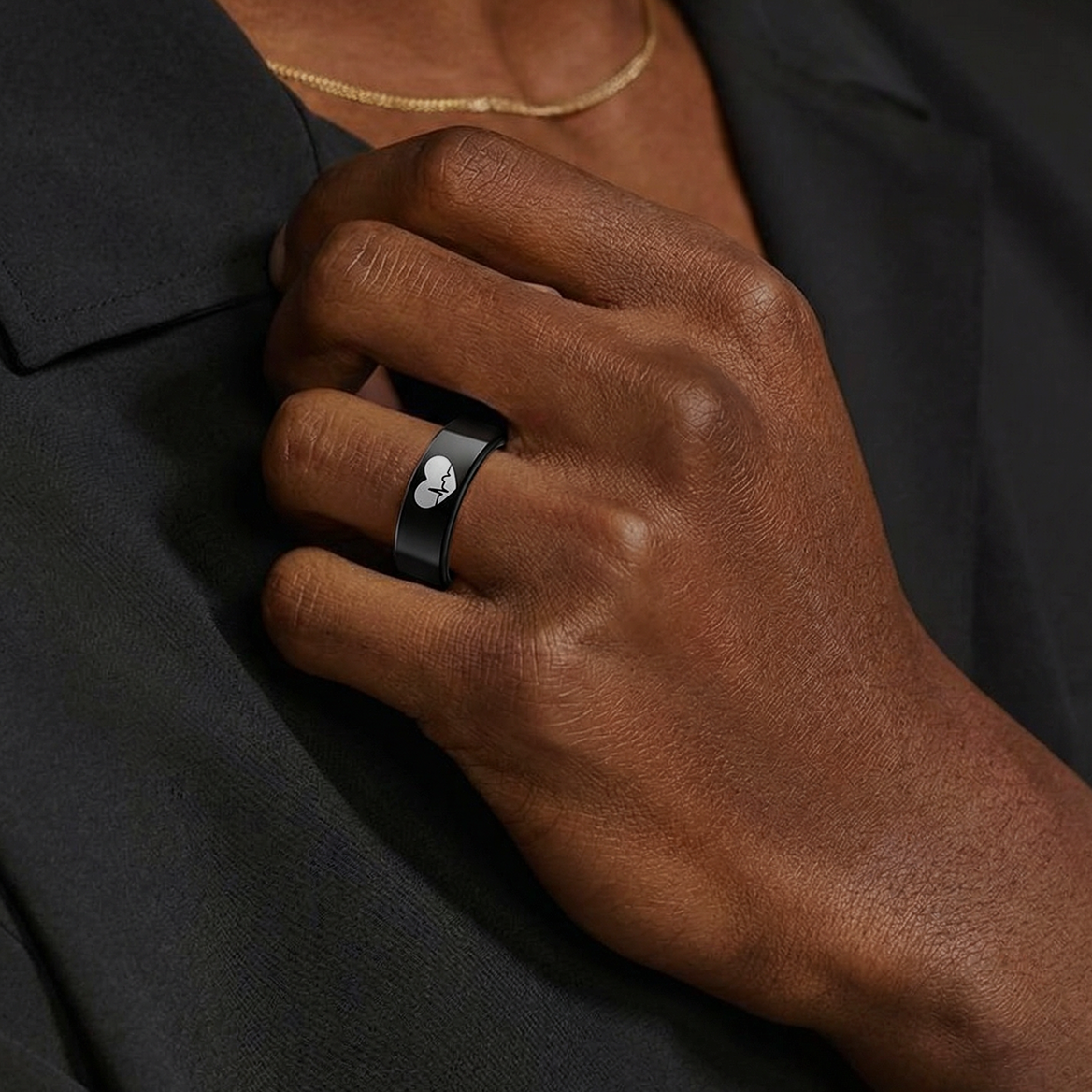 Rhythm Sense ECG Ring