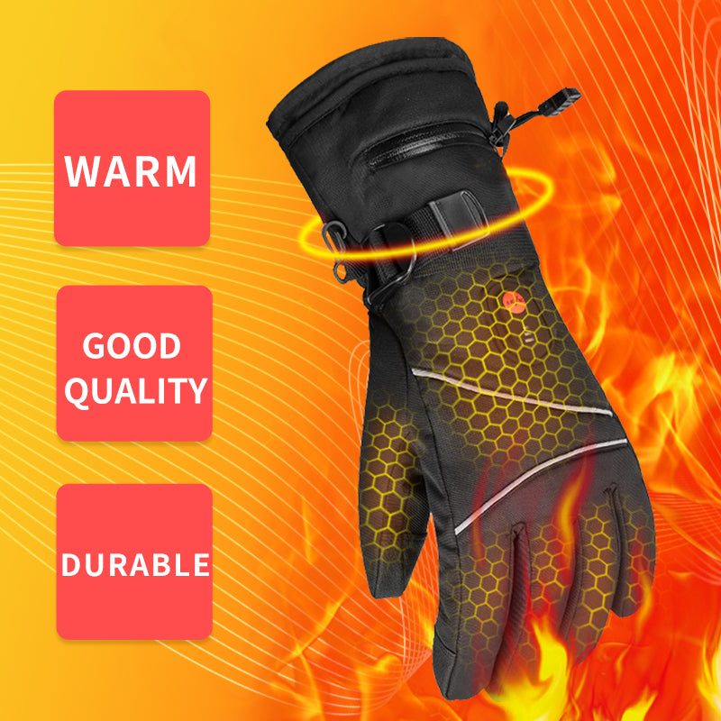 Heated Gloves – 7.4V Rechargeable, Waterproof, Touchscreen