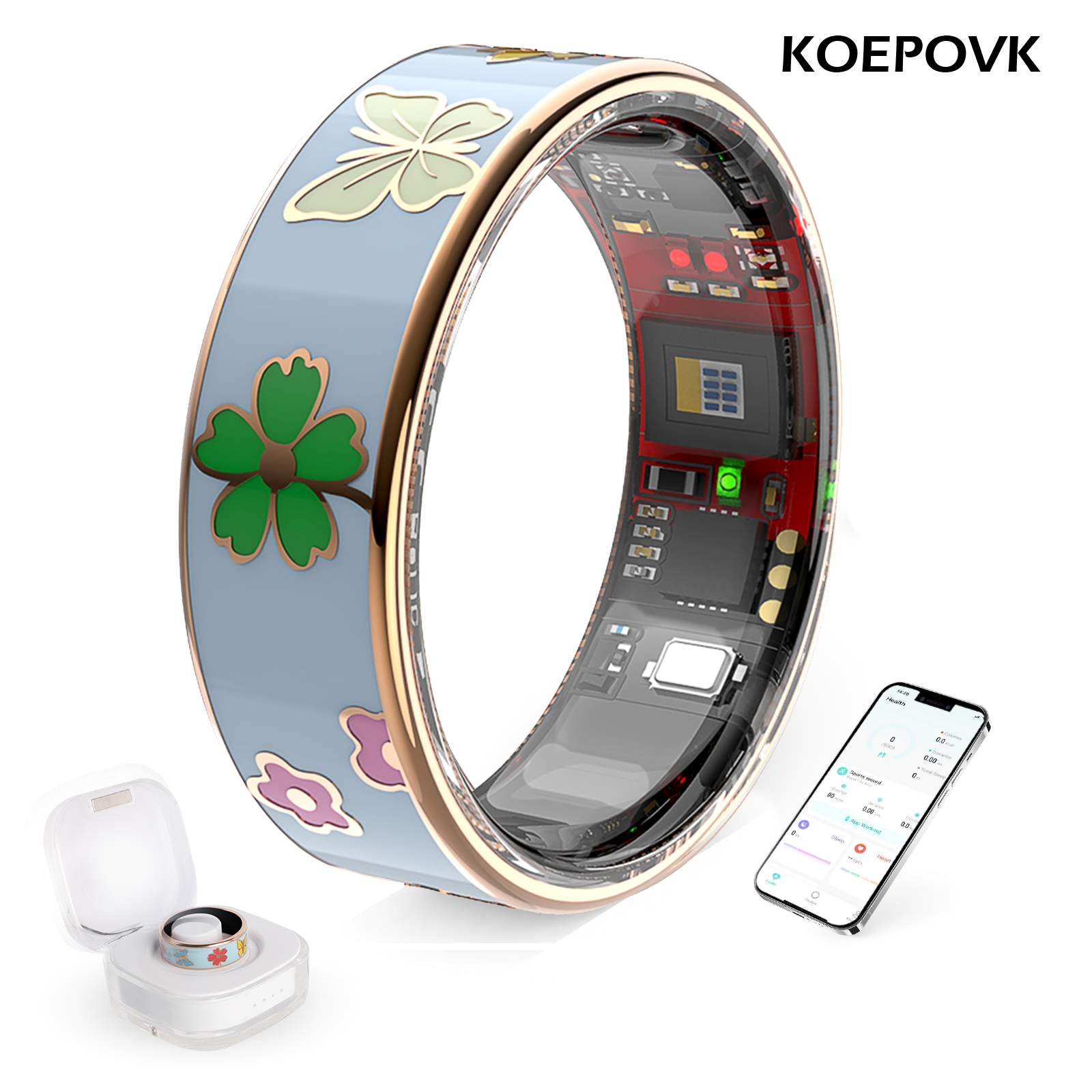 Enamel Artistry - Jardin des Papillons