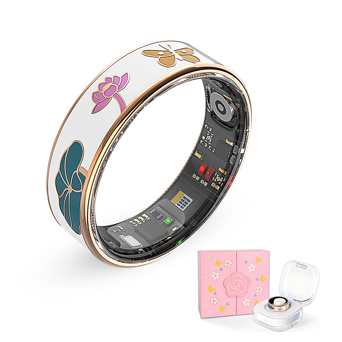 Enamel Artistry – White Lover