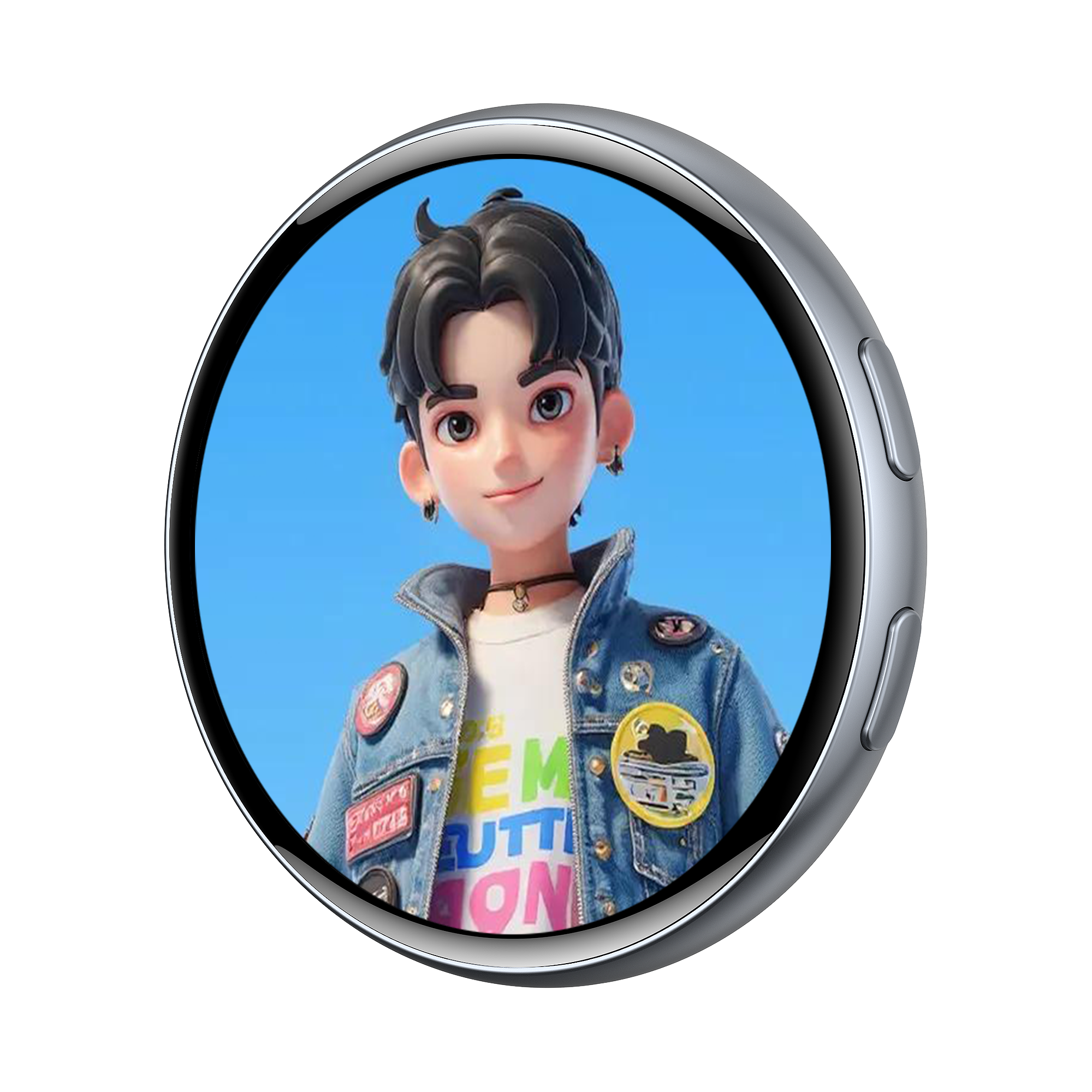 AI Translator Electronic Badge