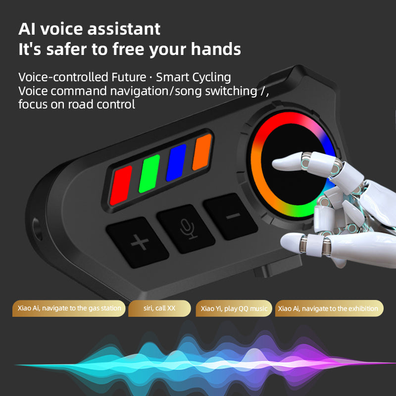 Smart Riding Helmet Headset