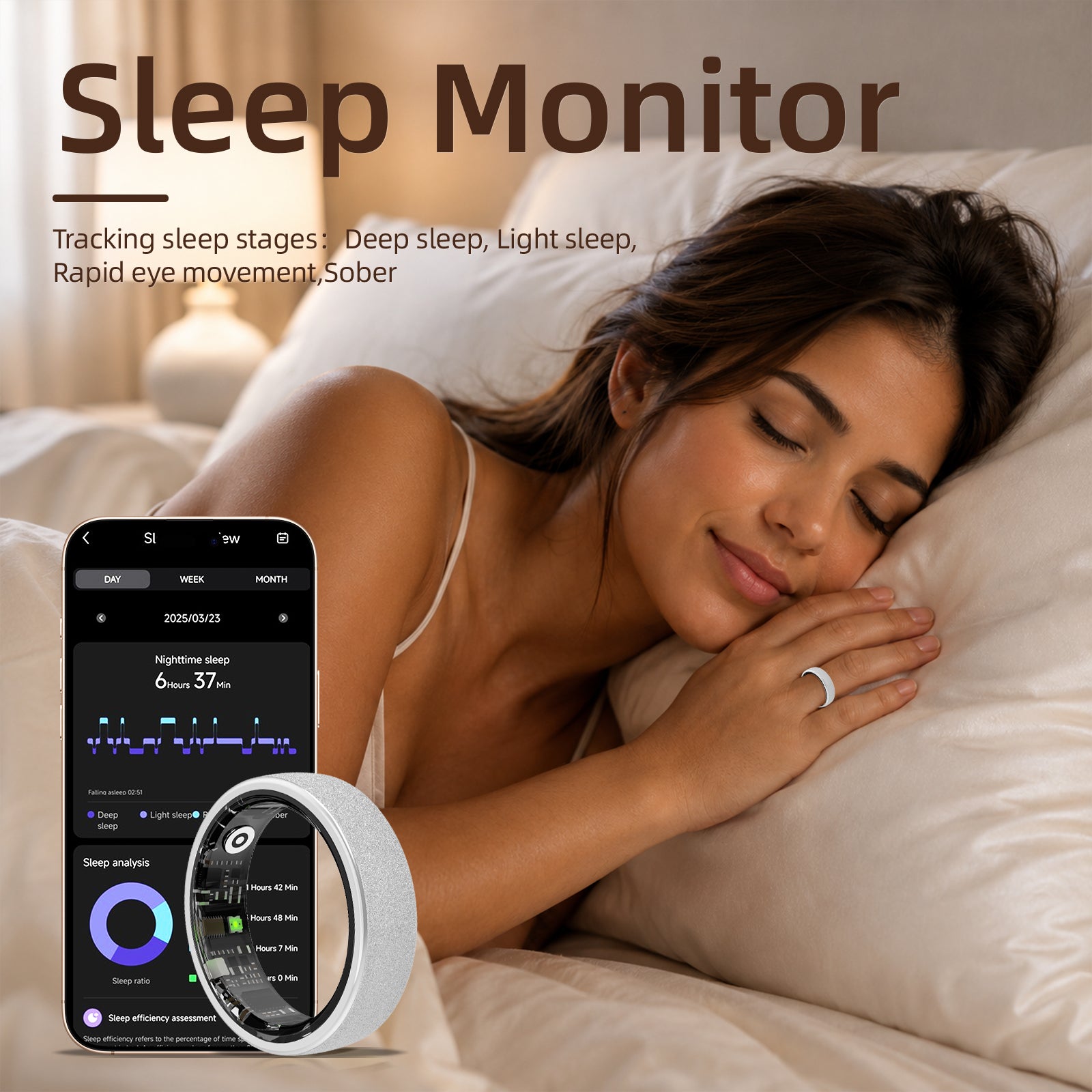 Couple Smart Ring – Love Signal & Health Tracking Ring
