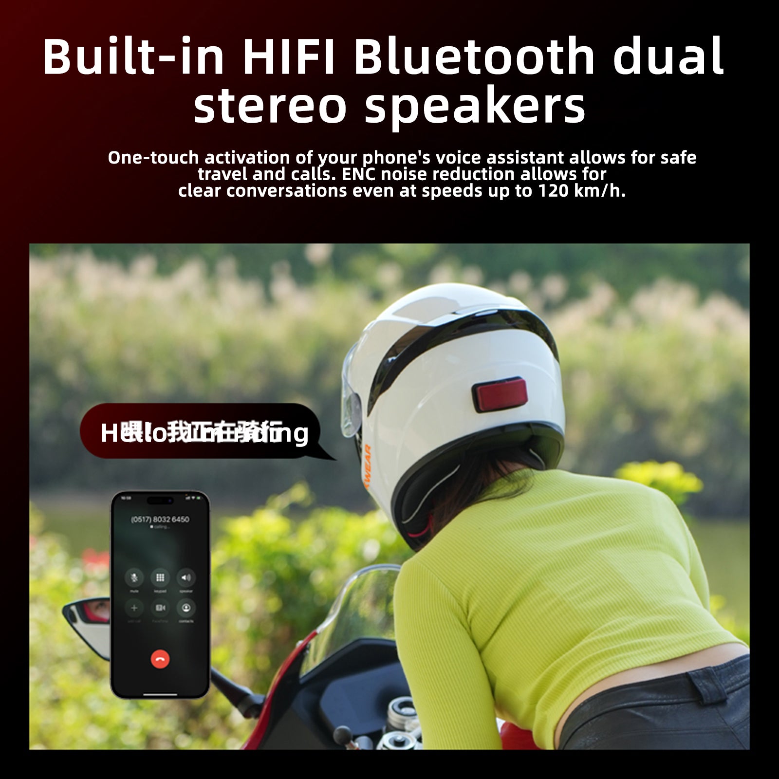 AeroVision Motorcycle helmet