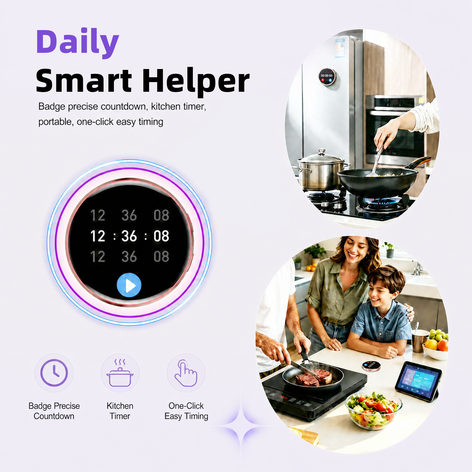 Magnetic Smart Badge – Custom LED Display & Bluetooth 6.0 Remote Control