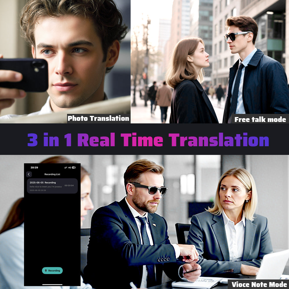 LumiTalk Glasses