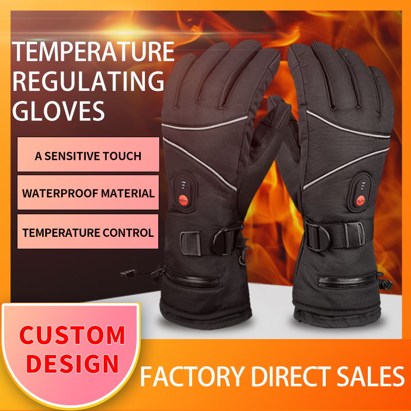 Heated Gloves – 7.4V Rechargeable, Waterproof, Touchscreen