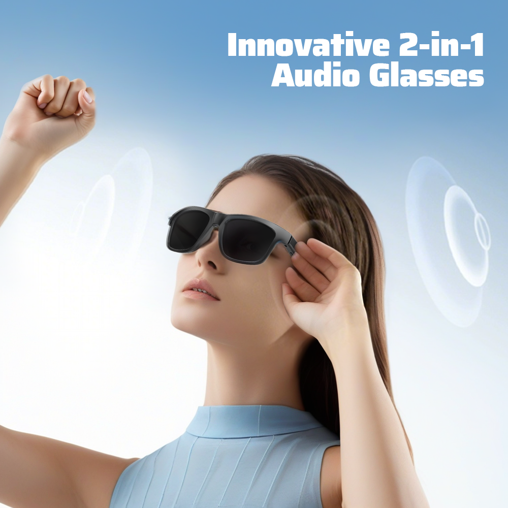 bluetooth goggles Koepovk LumiShade Bluetooth Sunglasses