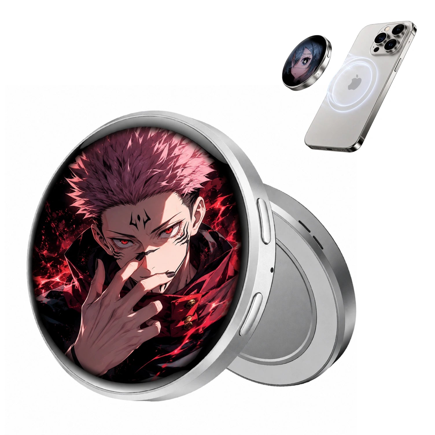 Magnetic Smart Badge – Custom LED Display & Bluetooth 6.0 Remote Control
