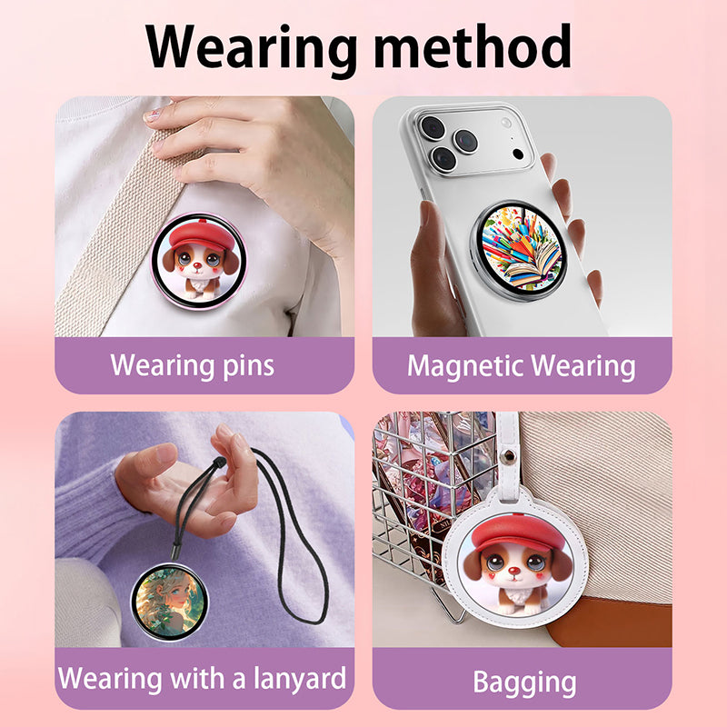 Magnetic Electronic Display Badge