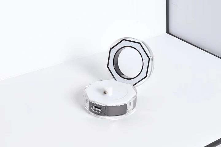 Smart ring charging case