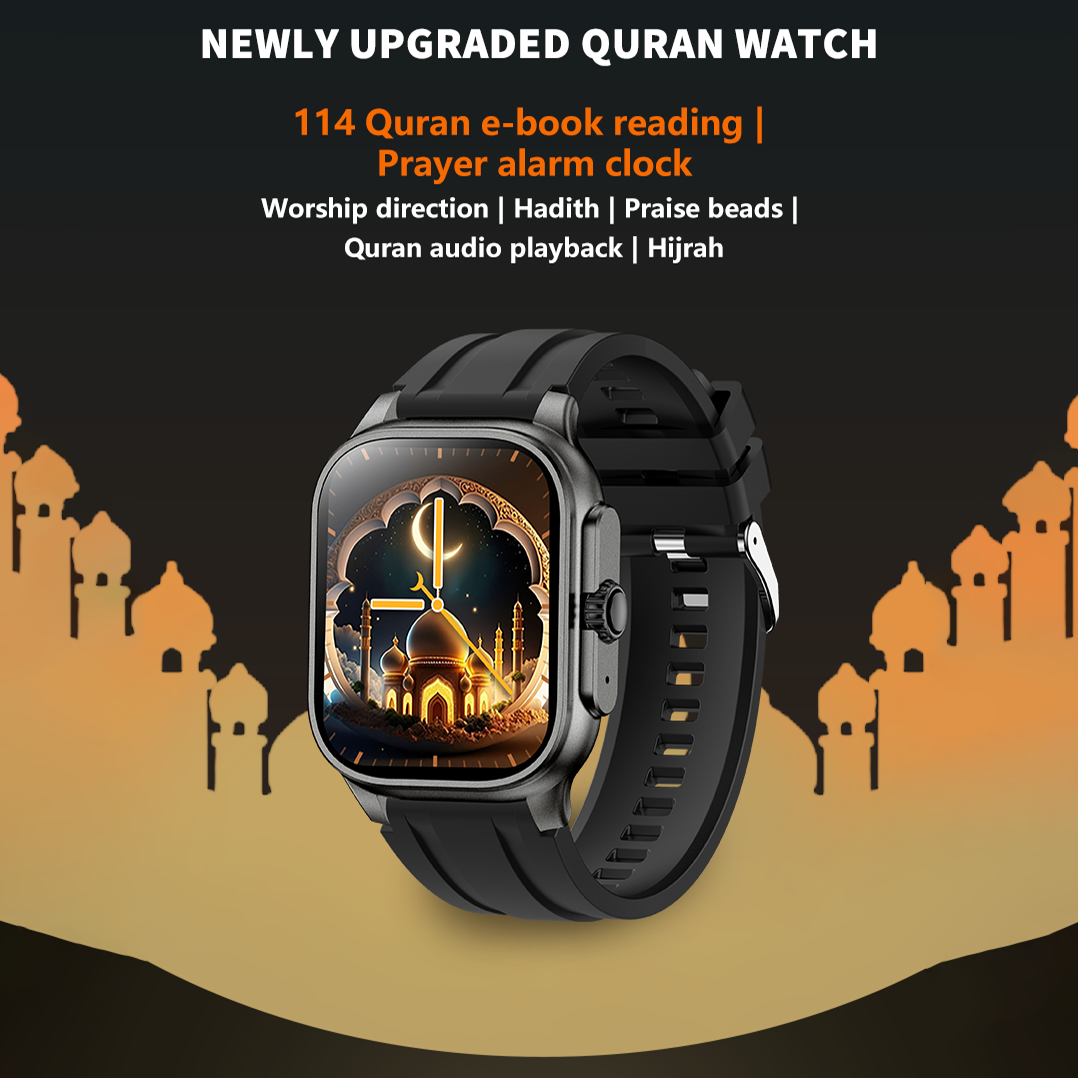 Koepovk Muslim Qran Watch Heart Rate Monitoring