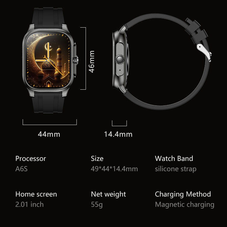 Koepovk Muslim Qran Watch Heart Rate Monitoring