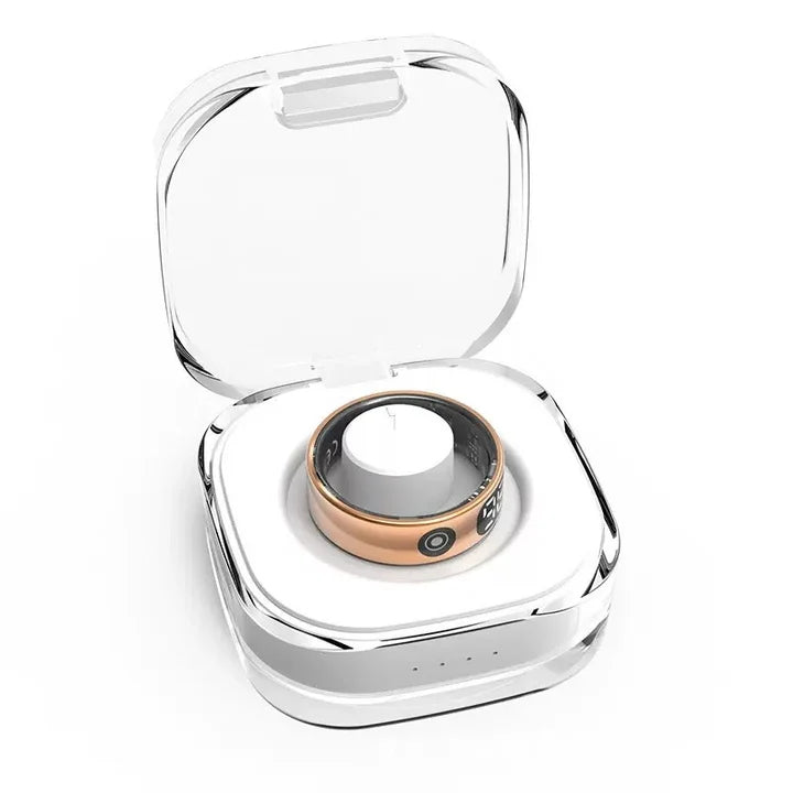 Smart ring charging case