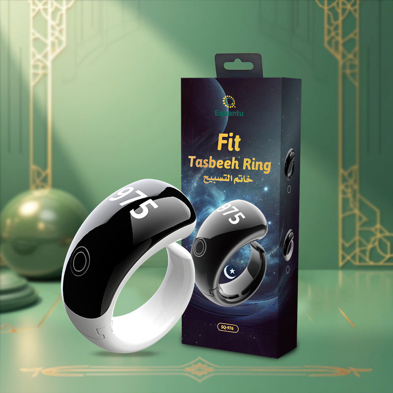 Koepovk Muslim Tasbih Zikr Smart Ring Five in One