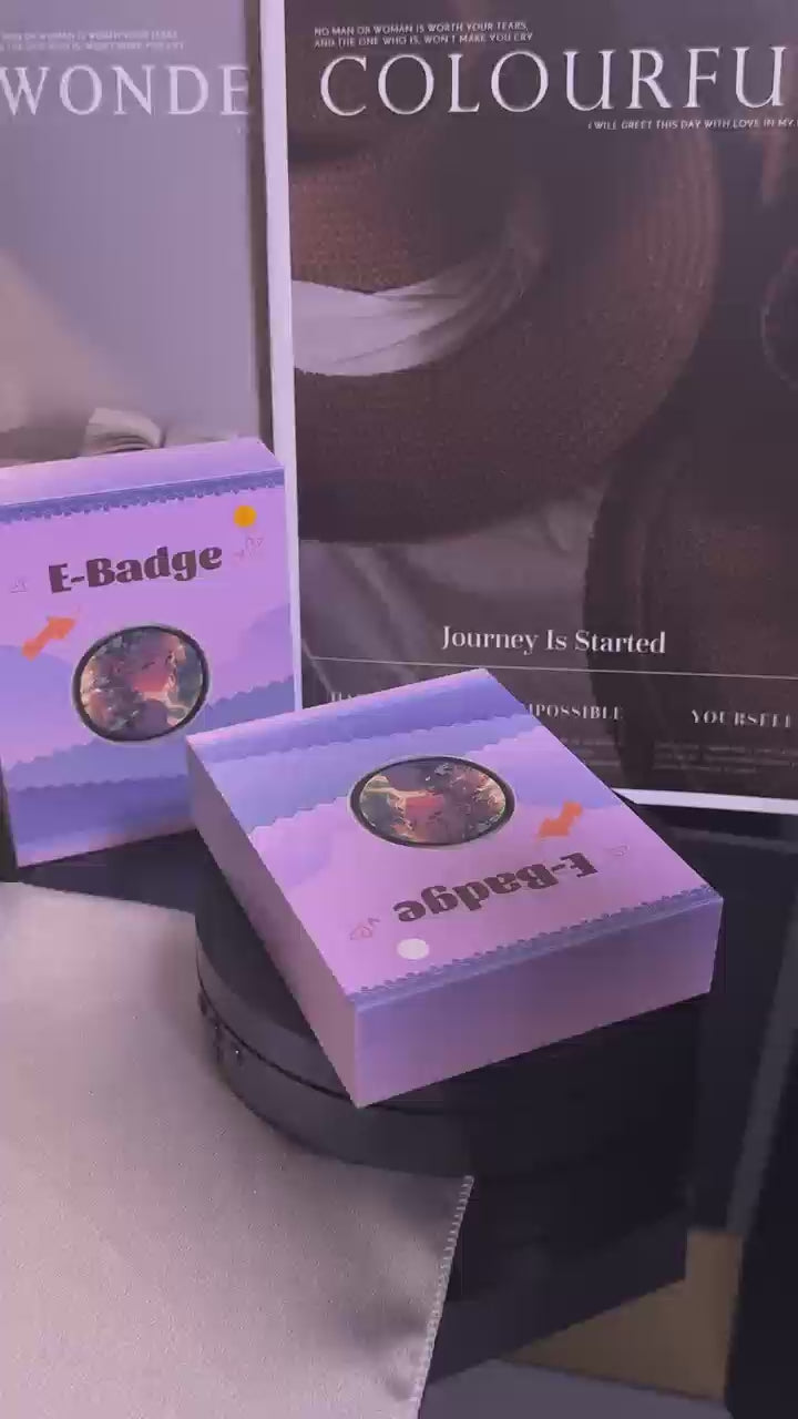 Magnetic Electronic Display Badge